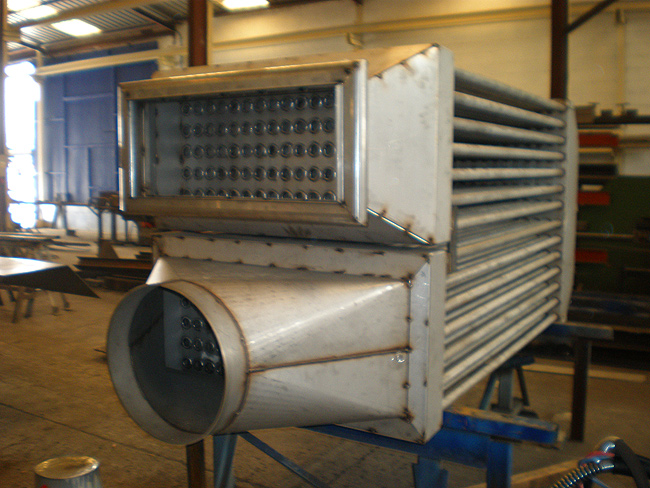 Moldes para Prefabricados de Hormigon (Intercambiadores Frío-Calor. Intercambiador ENETEX - Inox AISI 316 (España))