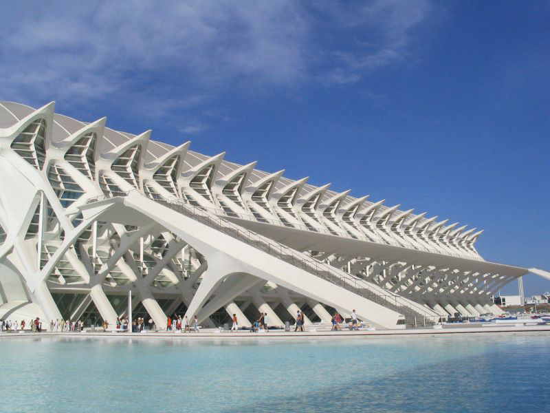 Moldes para Prefabricados de Hormigon (Molde para arranque de pilares. Museo de las Artes y las Ciencias. Arquitecto Santiago Calatrava. Valencia (Espaa))