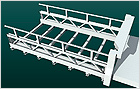 Self-portant bedplate. Locate U-beam formwork (Spain)